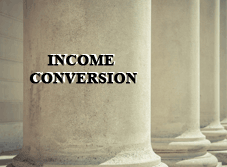 income coversion