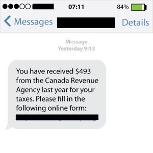 canada revenue agency scam