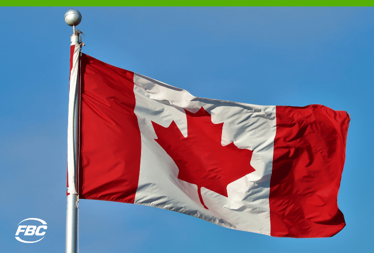 Canada flag COVID announcement federal government