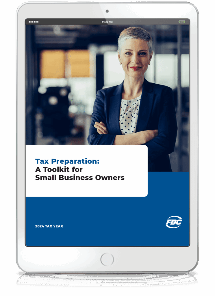 Tax Prep Small Business ipad CMP