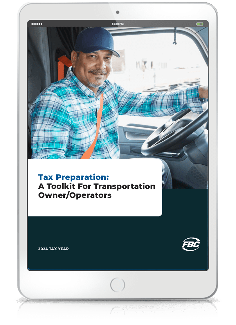 Tax Prep Transportation ipad CMP