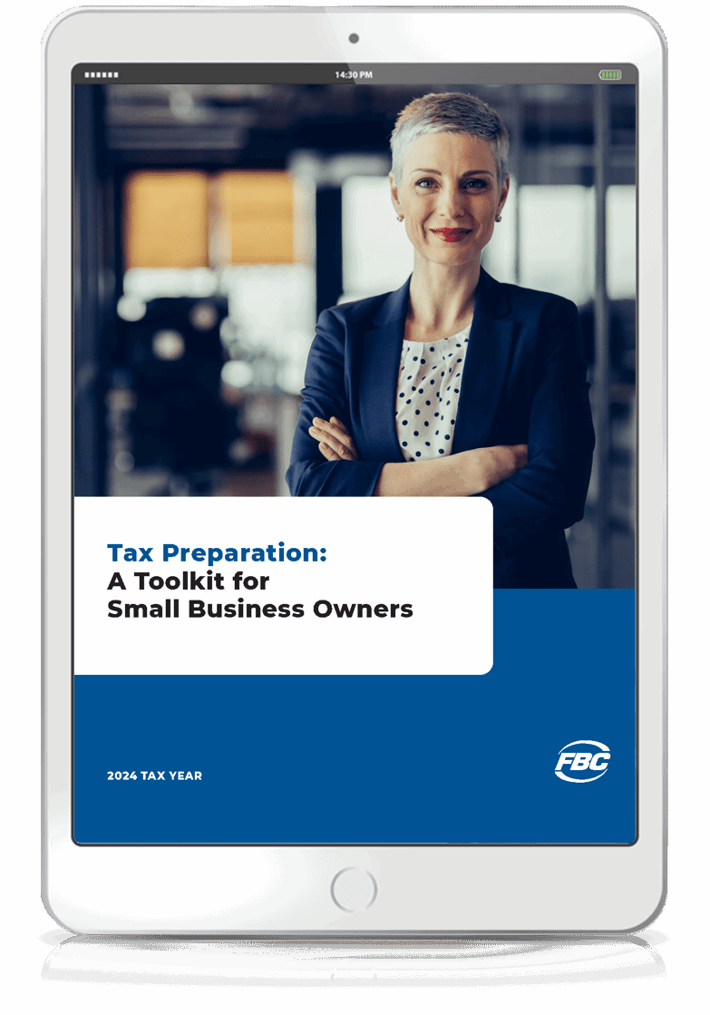 Tax Prep Small Business ipad CMP